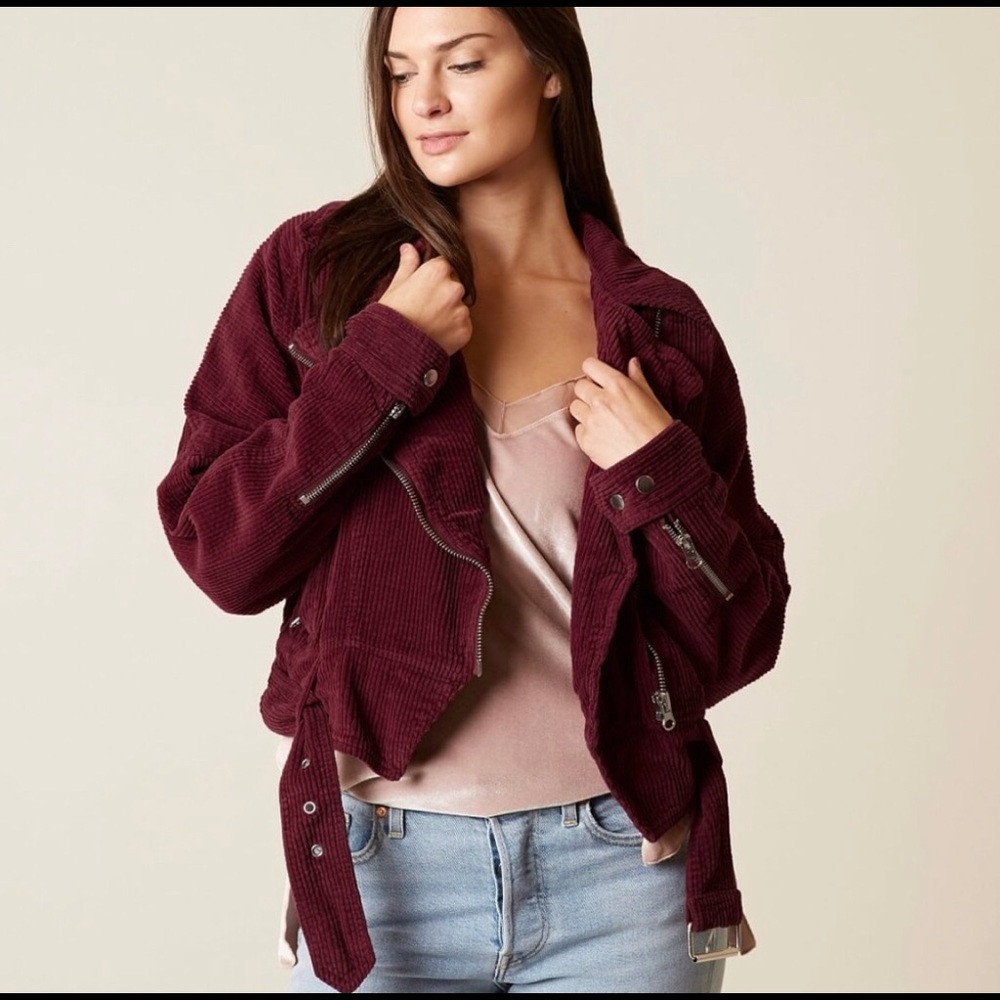 Free People Oversized Corduroy Jacket